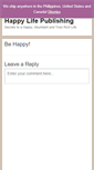 Mobile Screenshot of happylifepublishing.com